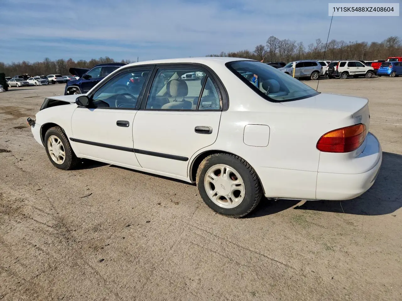 1999 Chevrolet Geo Prizm Base VIN: 1Y1SK5488XZ408604 Lot: 49254276