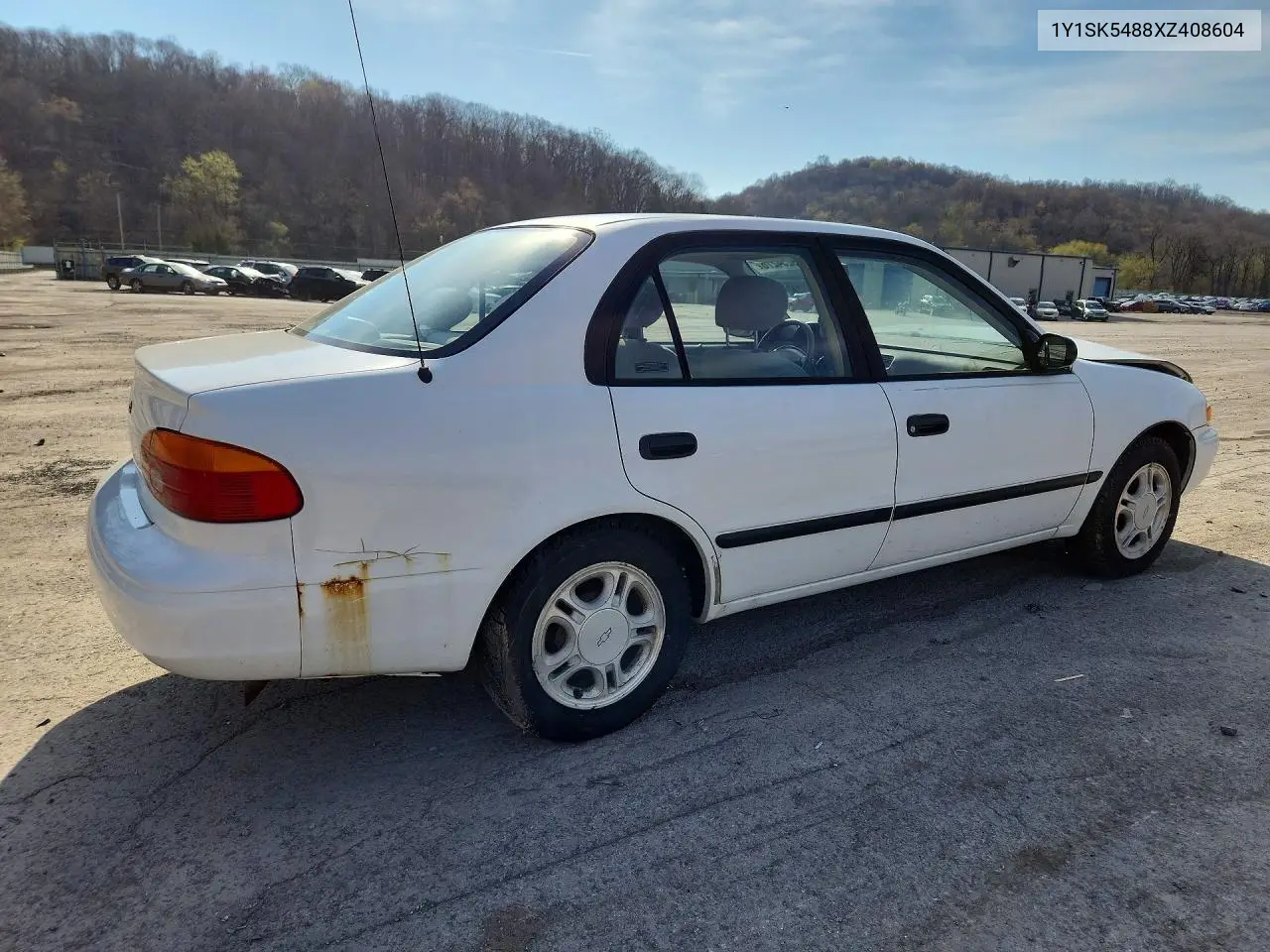 1999 Chevrolet Geo Prizm Base VIN: 1Y1SK5488XZ408604 Lot: 49254276