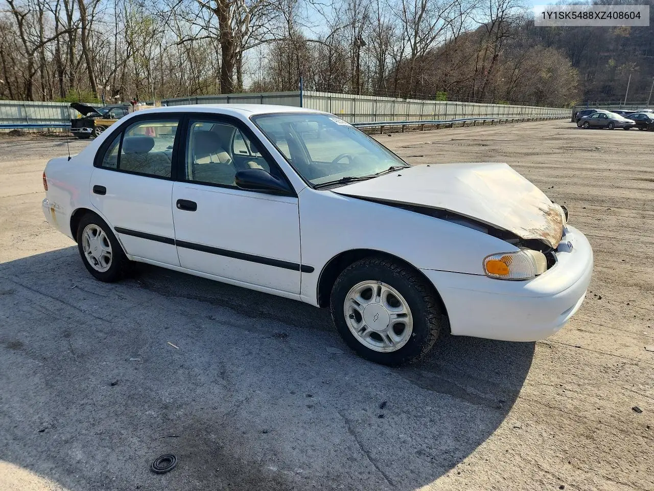 1999 Chevrolet Geo Prizm Base VIN: 1Y1SK5488XZ408604 Lot: 49254276
