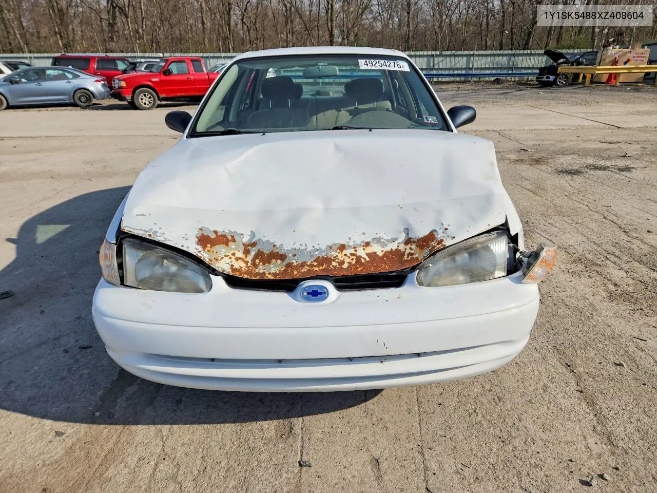 1999 Chevrolet Geo Prizm Base VIN: 1Y1SK5488XZ408604 Lot: 49254276