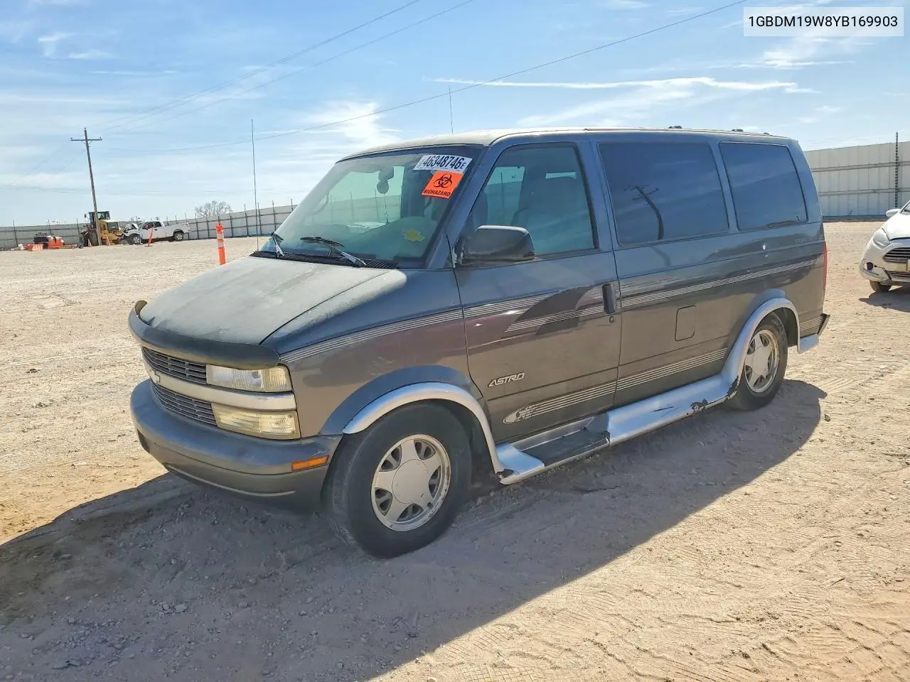 2000 Chevrolet Astro VIN: 1GBDM19W8YB169903 Lot: 46348746