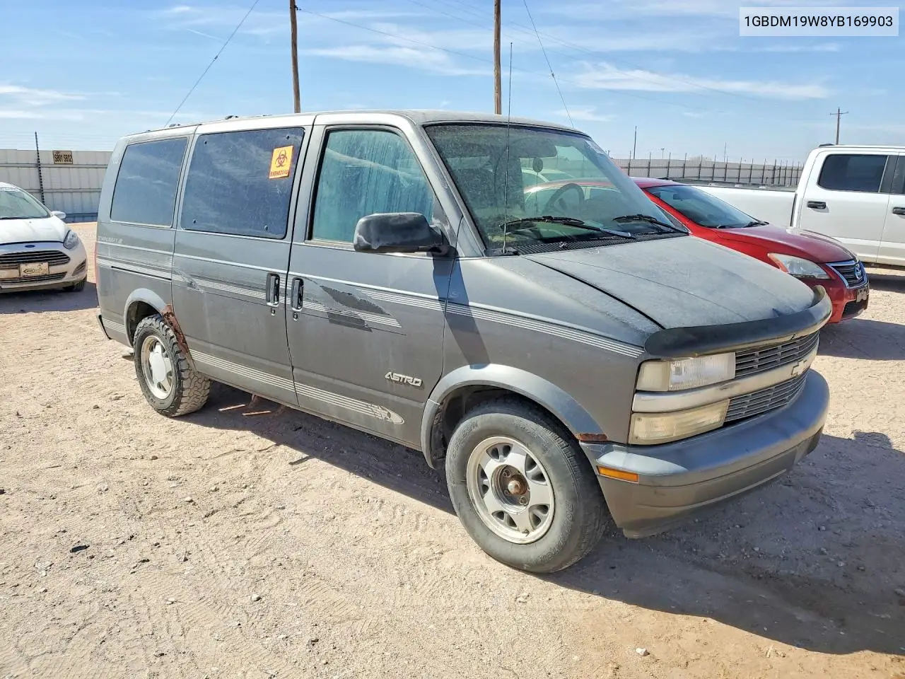 2000 Chevrolet Astro VIN: 1GBDM19W8YB169903 Lot: 46348746
