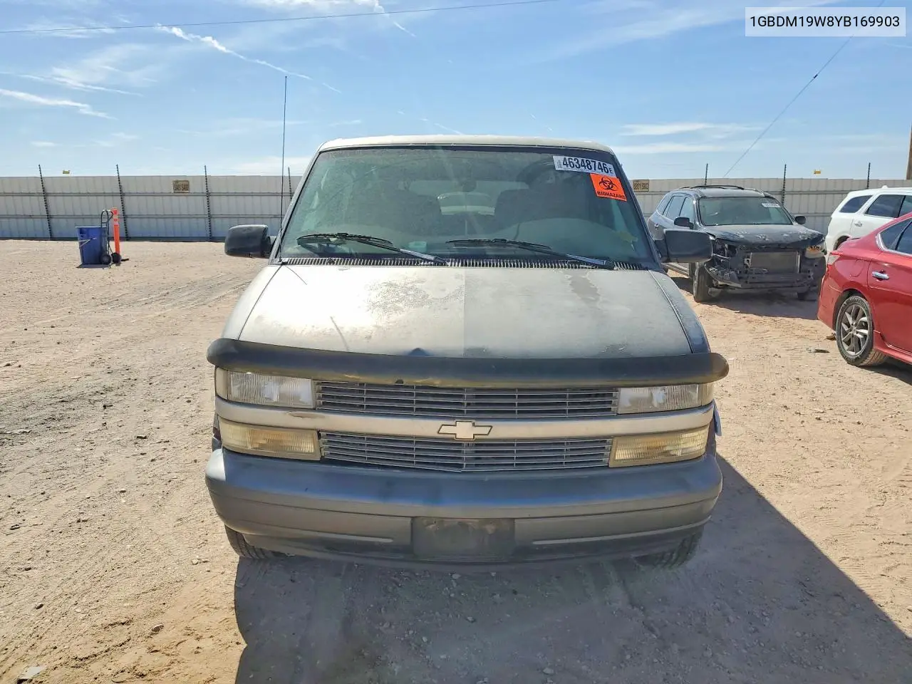 2000 Chevrolet Astro VIN: 1GBDM19W8YB169903 Lot: 46348746