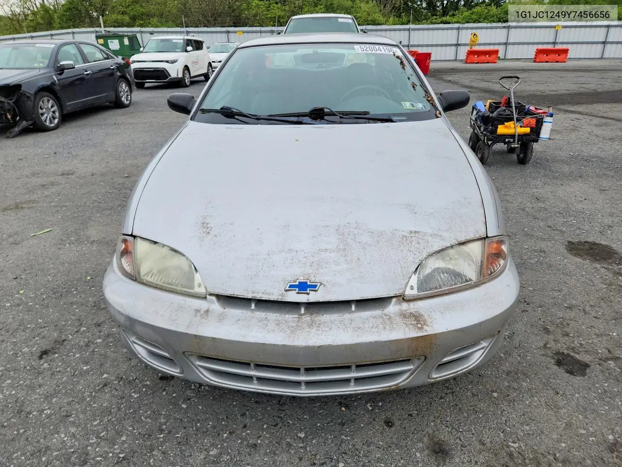 2000 Chevrolet Cavalier VIN: 1G1JC1249Y7456656 Lot: 52004196