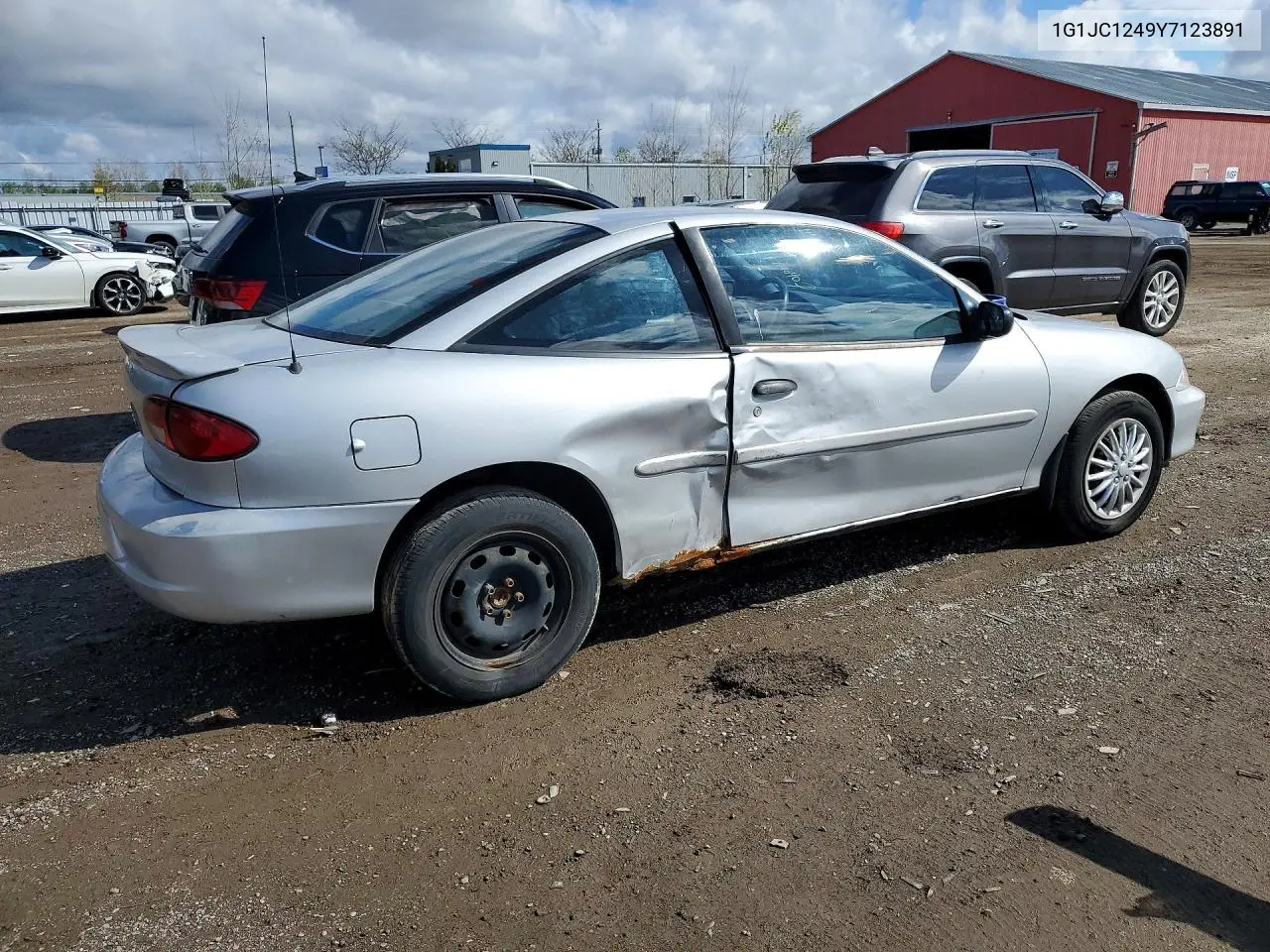 2000 Chevrolet Cavalier VIN: 1G1JC1249Y7123891 Lot: 53250016