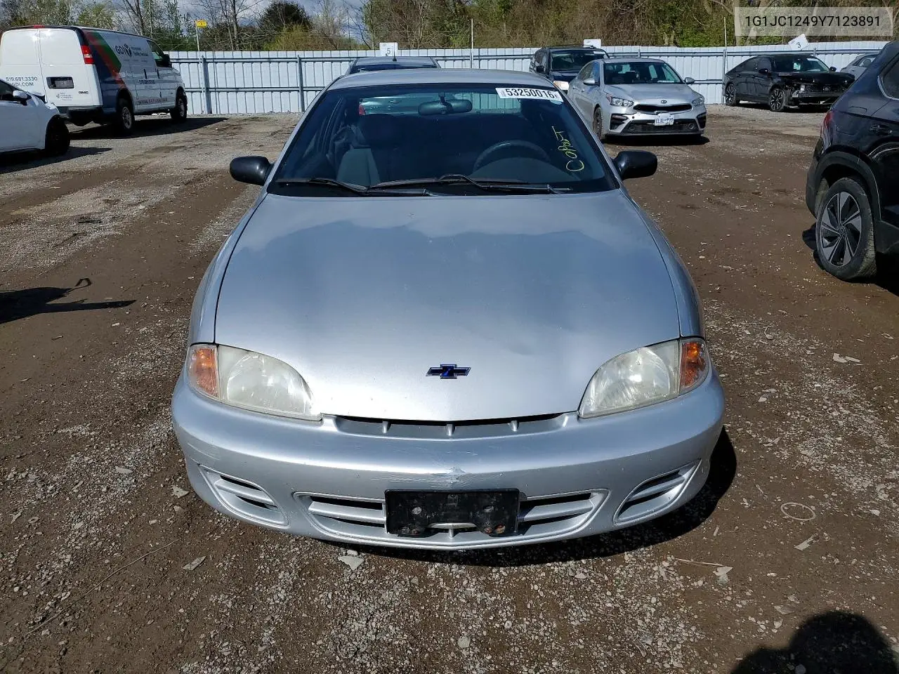 2000 Chevrolet Cavalier VIN: 1G1JC1249Y7123891 Lot: 53250016