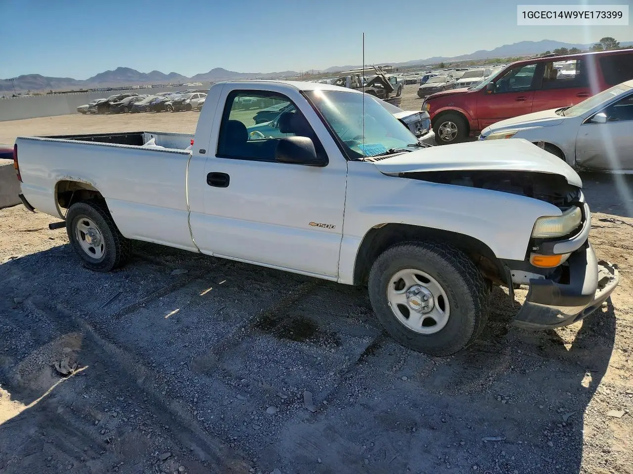 2000 Chevrolet Silverado C1500 VIN: 1GCEC14W9YE173399 Lot: 57140876