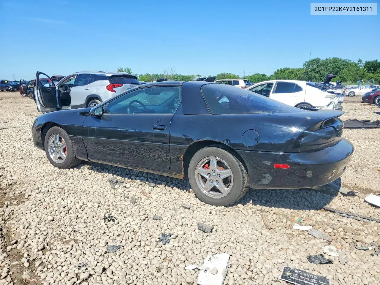 2000 Chevrolet Camaro VIN: 2G1FP22K4Y2161311 Lot: 58549036