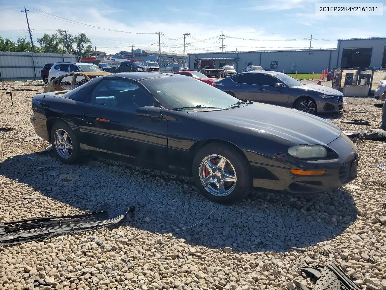 2000 Chevrolet Camaro VIN: 2G1FP22K4Y2161311 Lot: 58549036