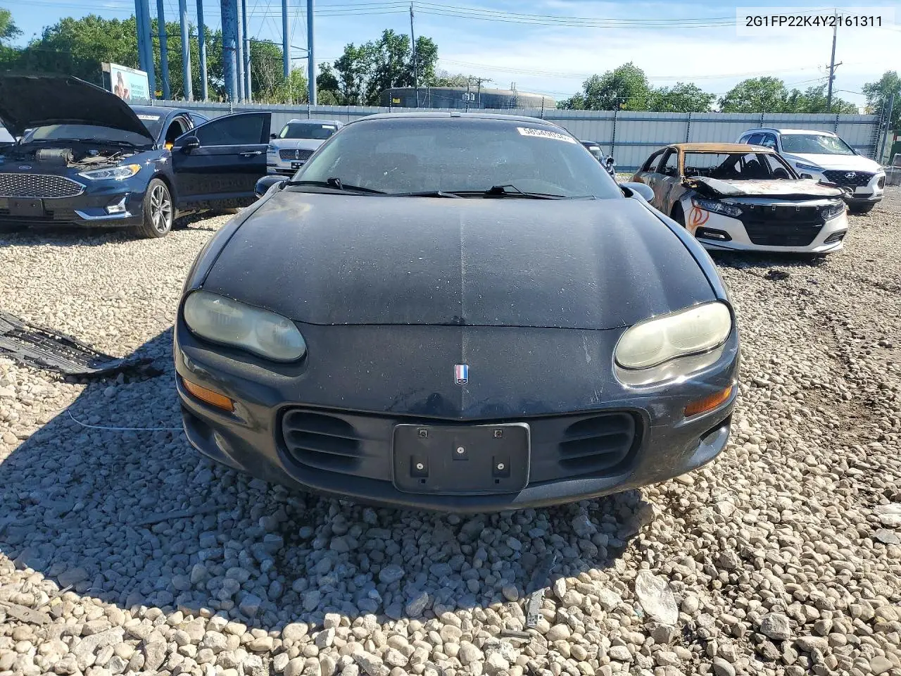 2000 Chevrolet Camaro VIN: 2G1FP22K4Y2161311 Lot: 58549036