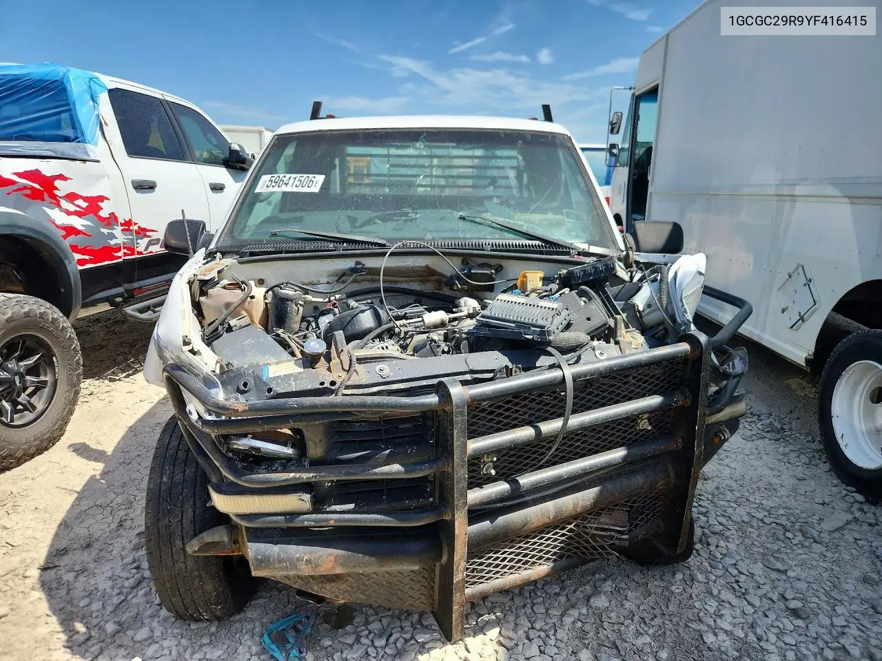 2000 Chevrolet Gmt-400 C2500 VIN: 1GCGC29R9YF416415 Lot: 59641506