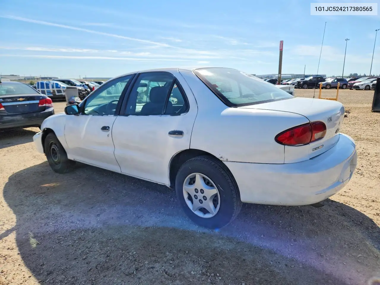 2001 Chevrolet Cavalier Base VIN: 1G1JC524217380565 Lot: 57557236