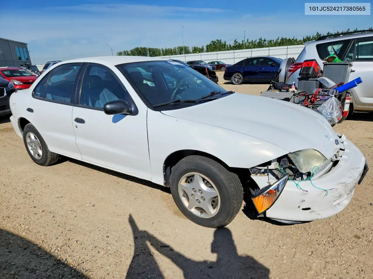 2001 Chevrolet Cavalier Base VIN: 1G1JC524217380565 Lot: 57557236