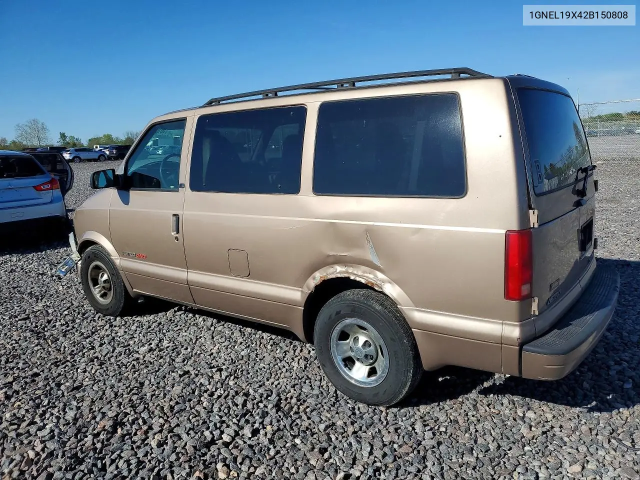 2002 Chevrolet Astro VIN: 1GNEL19X42B150808 Lot: 50105846