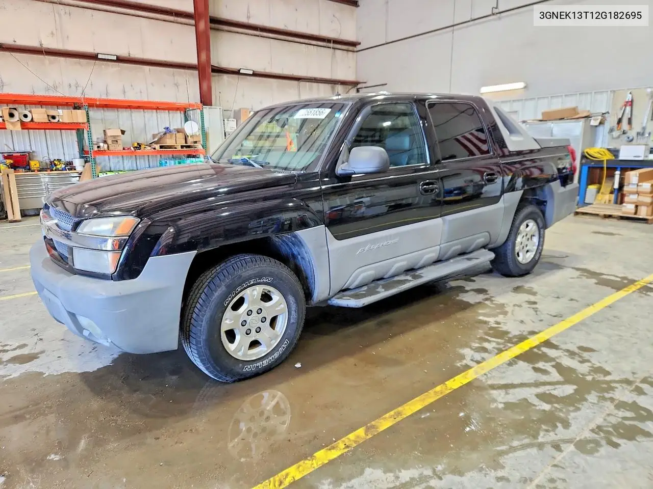 2002 Chevrolet Avalanche K1500 VIN: 3GNEK13T12G182695 Lot: 52551856