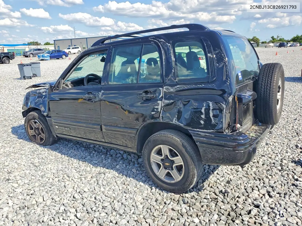 2002 Chevrolet Tracker VIN: 2CNBJ13C826921793 Lot: 53765526