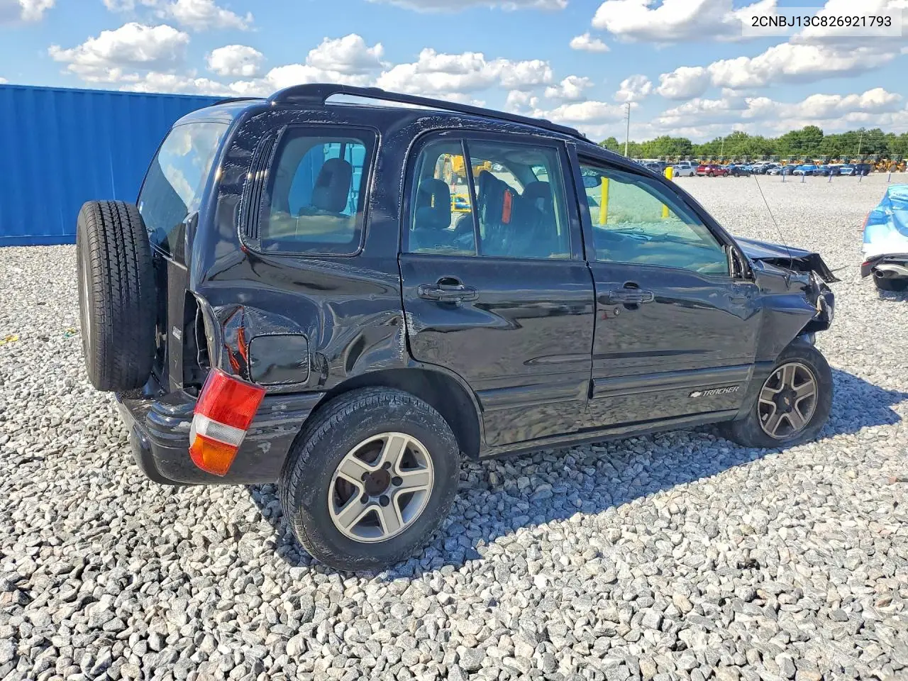 2002 Chevrolet Tracker VIN: 2CNBJ13C826921793 Lot: 53765526