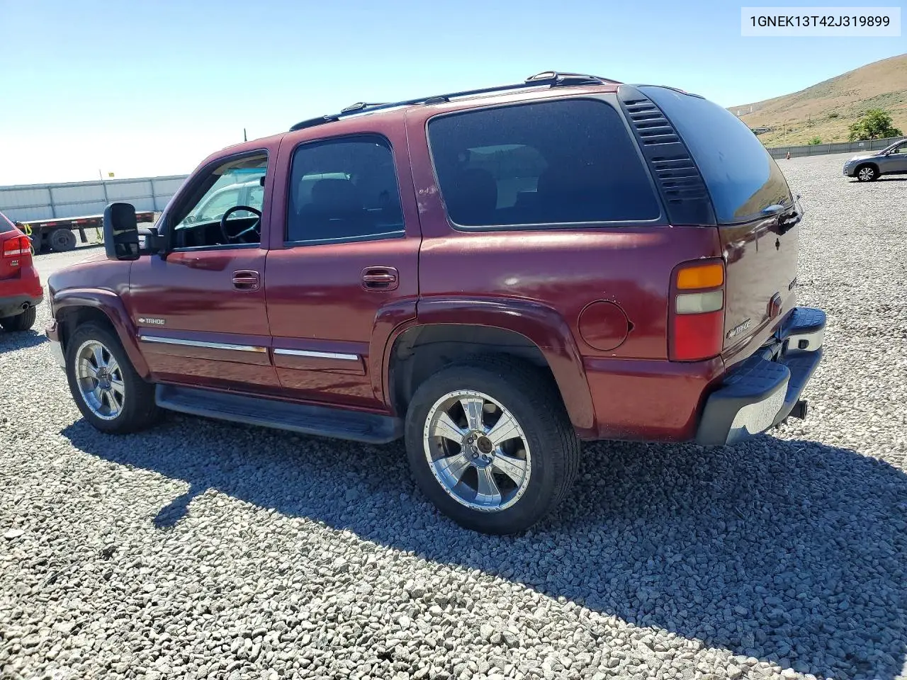 2002 Chevrolet Tahoe K1500 VIN: 1GNEK13T42J319899 Lot: 56524696