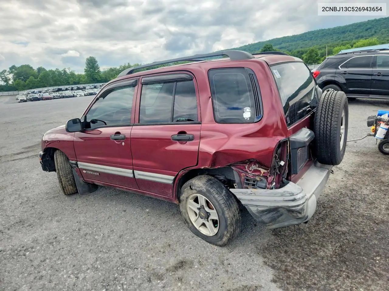 2002 Chevrolet Tracker VIN: 2CNBJ13C526943654 Lot: 56691606