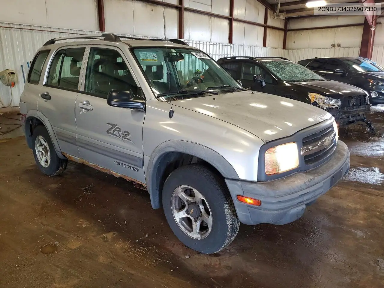 2002 Chevrolet Tracker Zr2 VIN: 2CNBJ734326907330 Lot: 56775846