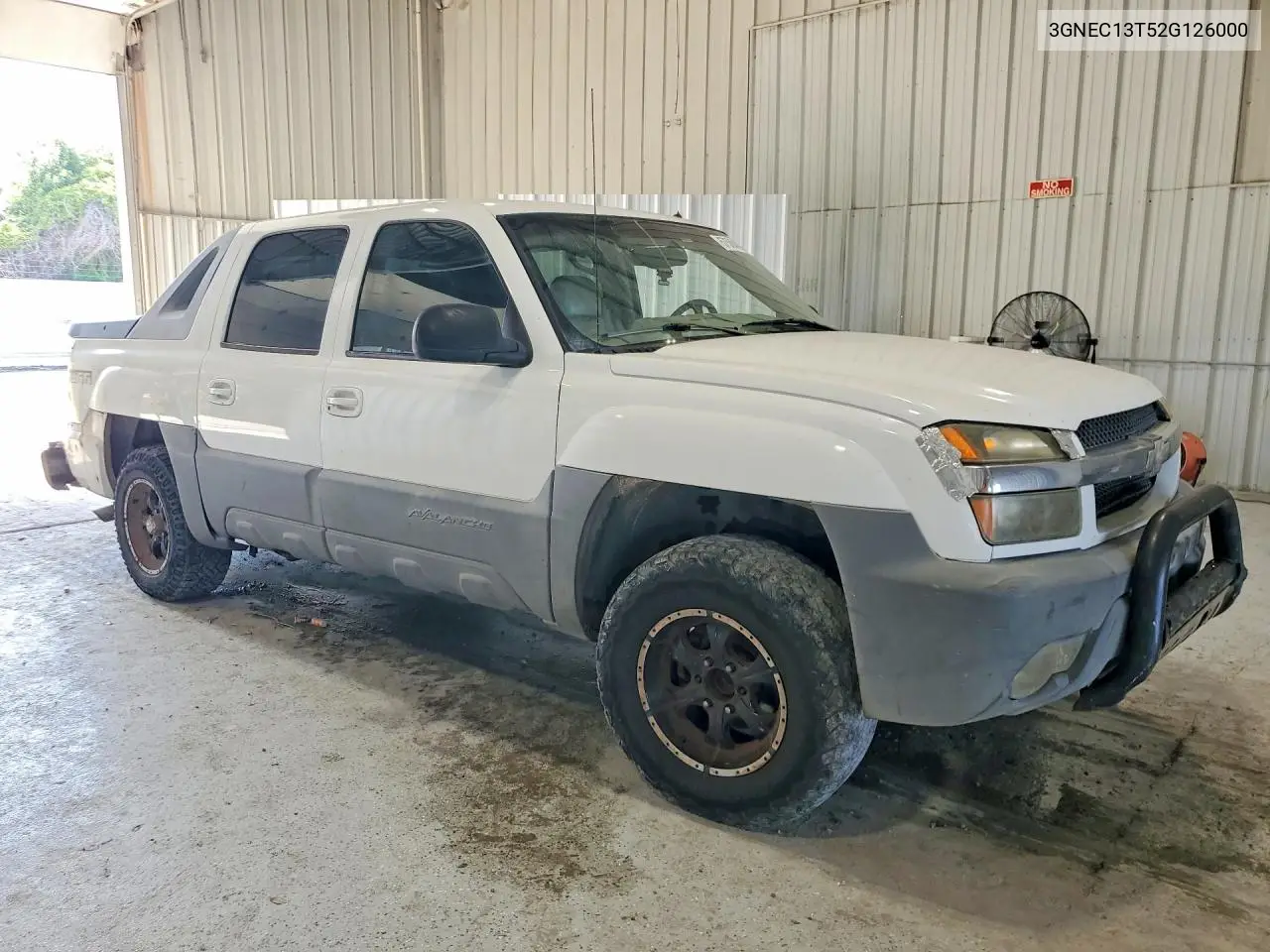2002 Chevrolet Avalanche C1500 VIN: 3GNEC13T52G126000 Lot: 57500406