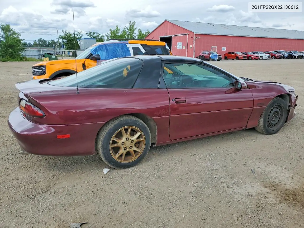 2002 Chevrolet Camaro Z28 VIN: 2G1FP22GX22136612 Lot: 57502886
