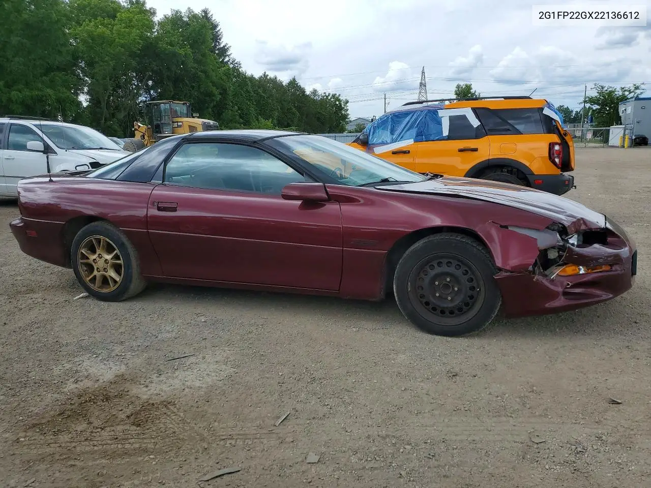 2002 Chevrolet Camaro Z28 VIN: 2G1FP22GX22136612 Lot: 57502886