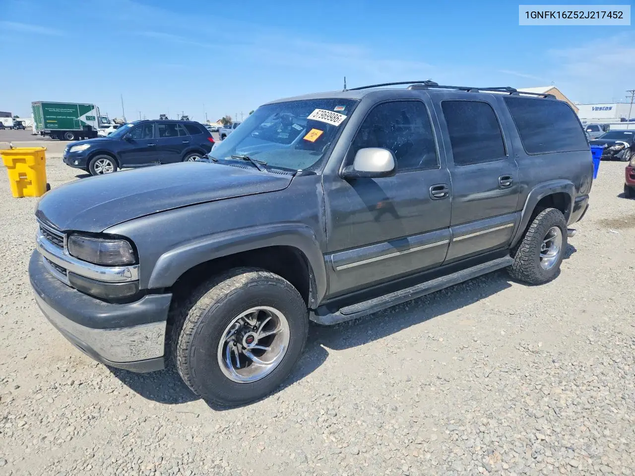 2002 Chevrolet Suburban K1500 VIN: 1GNFK16Z52J217452 Lot: 57969986