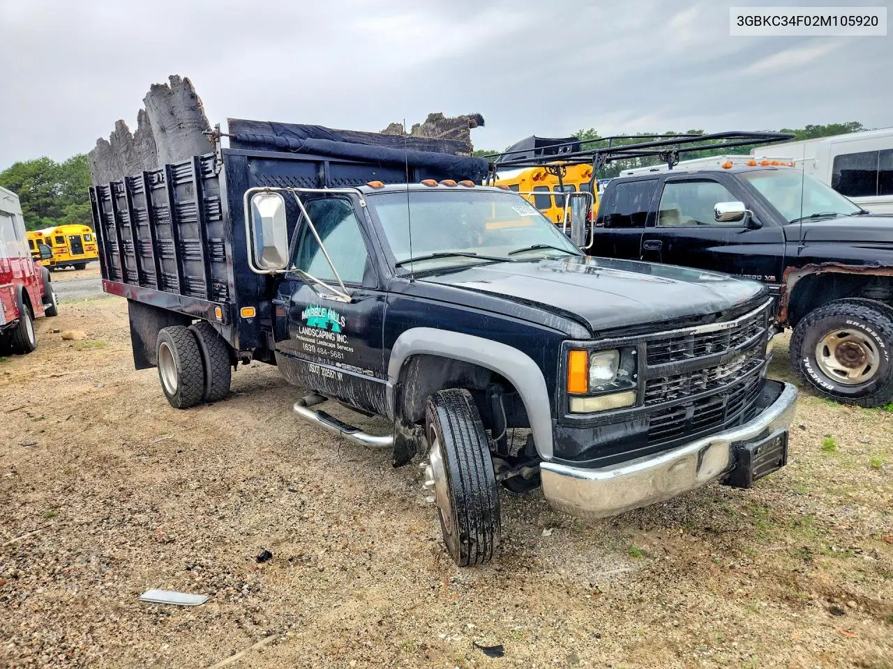 2002 Chevrolet Gmt-400 C3500-Hd VIN: 3GBKC34F02M105920 Lot: 58271896