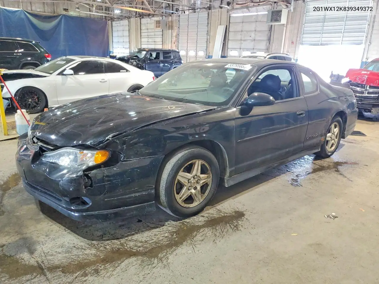 2003 Chevrolet Monte Carlo Ss VIN: 2G1WX12K839349372 Lot: 55795686