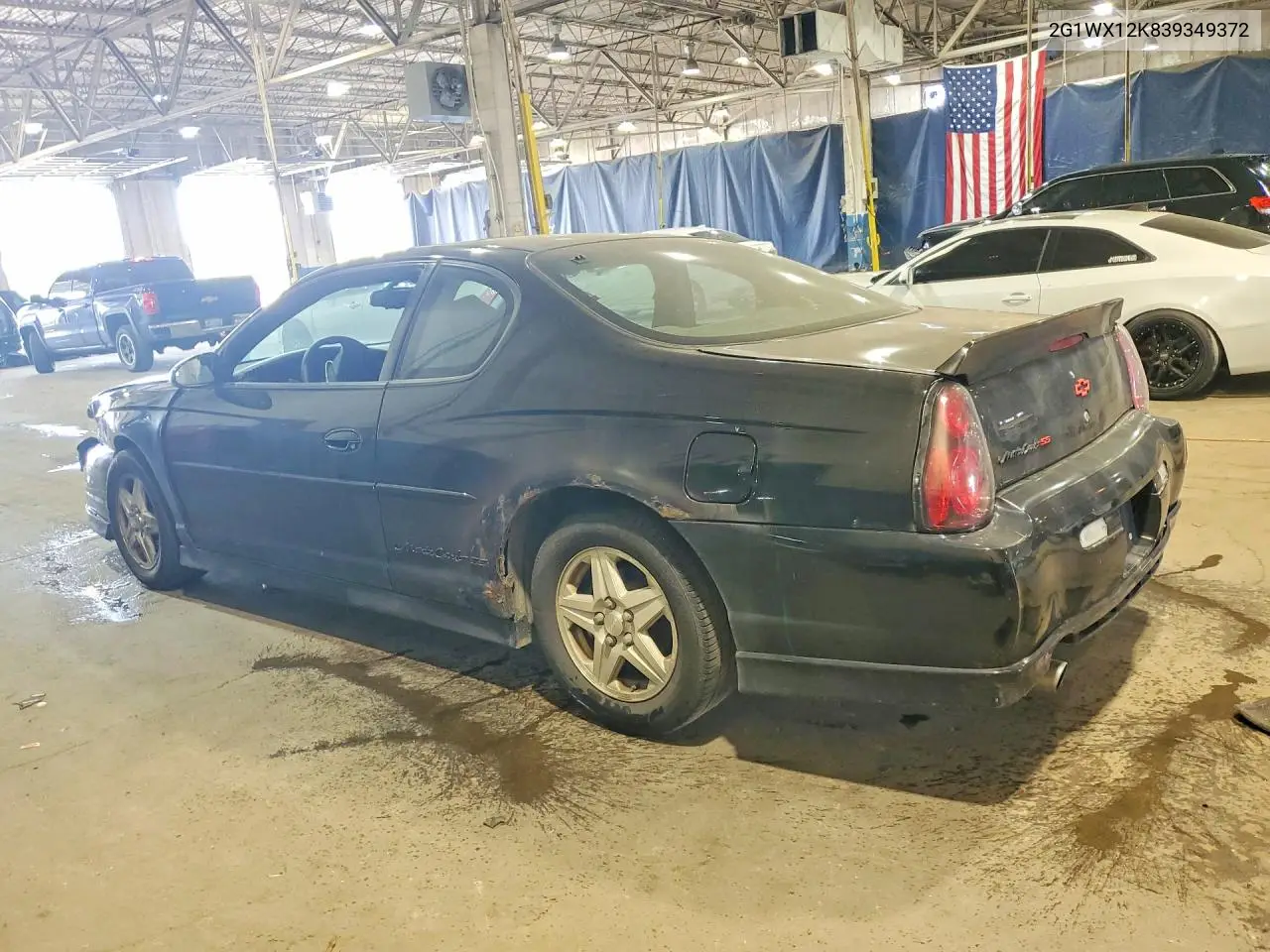 2003 Chevrolet Monte Carlo Ss VIN: 2G1WX12K839349372 Lot: 55795686
