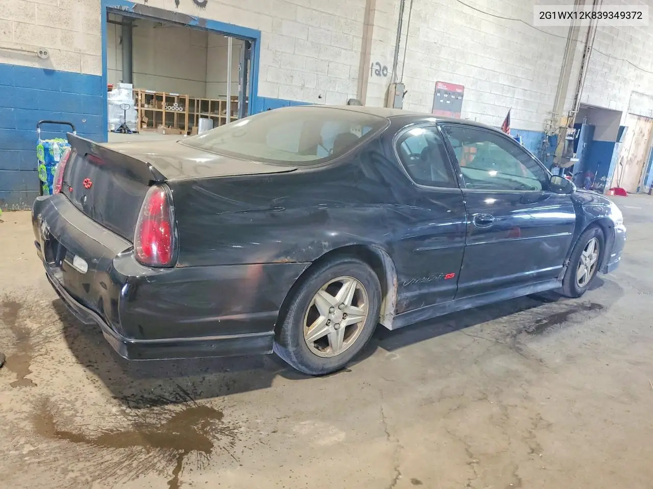 2003 Chevrolet Monte Carlo Ss VIN: 2G1WX12K839349372 Lot: 55795686