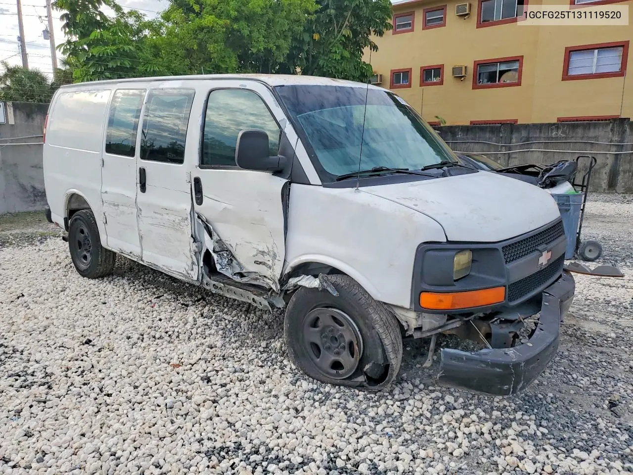 2003 Chevrolet Express G2500 VIN: 1GCFG25T131119520 Lot: 56150336