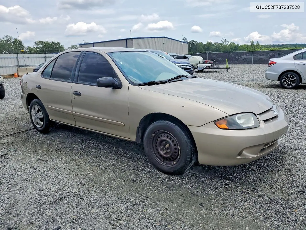 2003 Chevrolet Cavalier VIN: 1G1JC52F737287528 Lot: 59004406