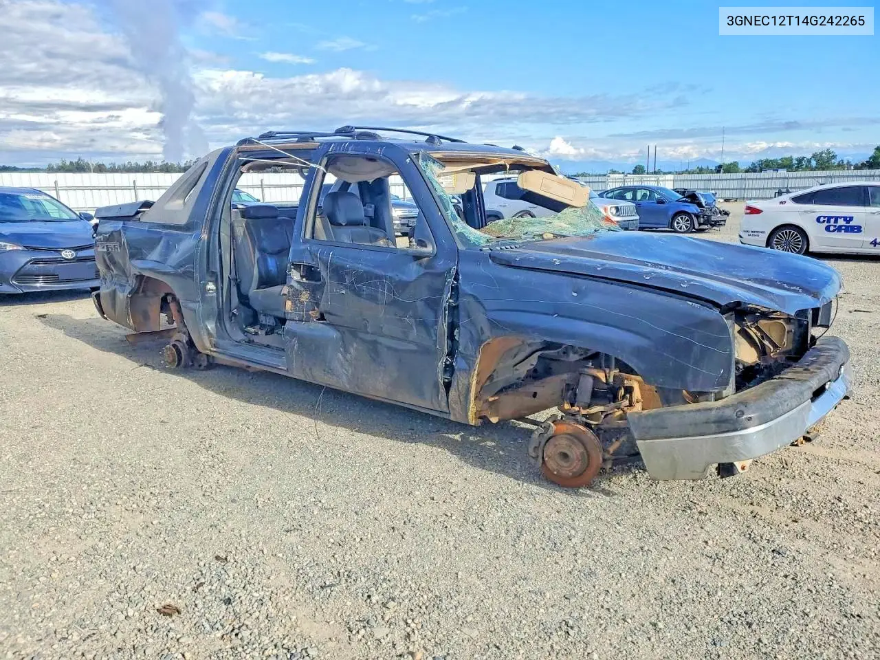 2004 Chevrolet Avalanche C1500 VIN: 3GNEC12T14G242265 Lot: 49569856