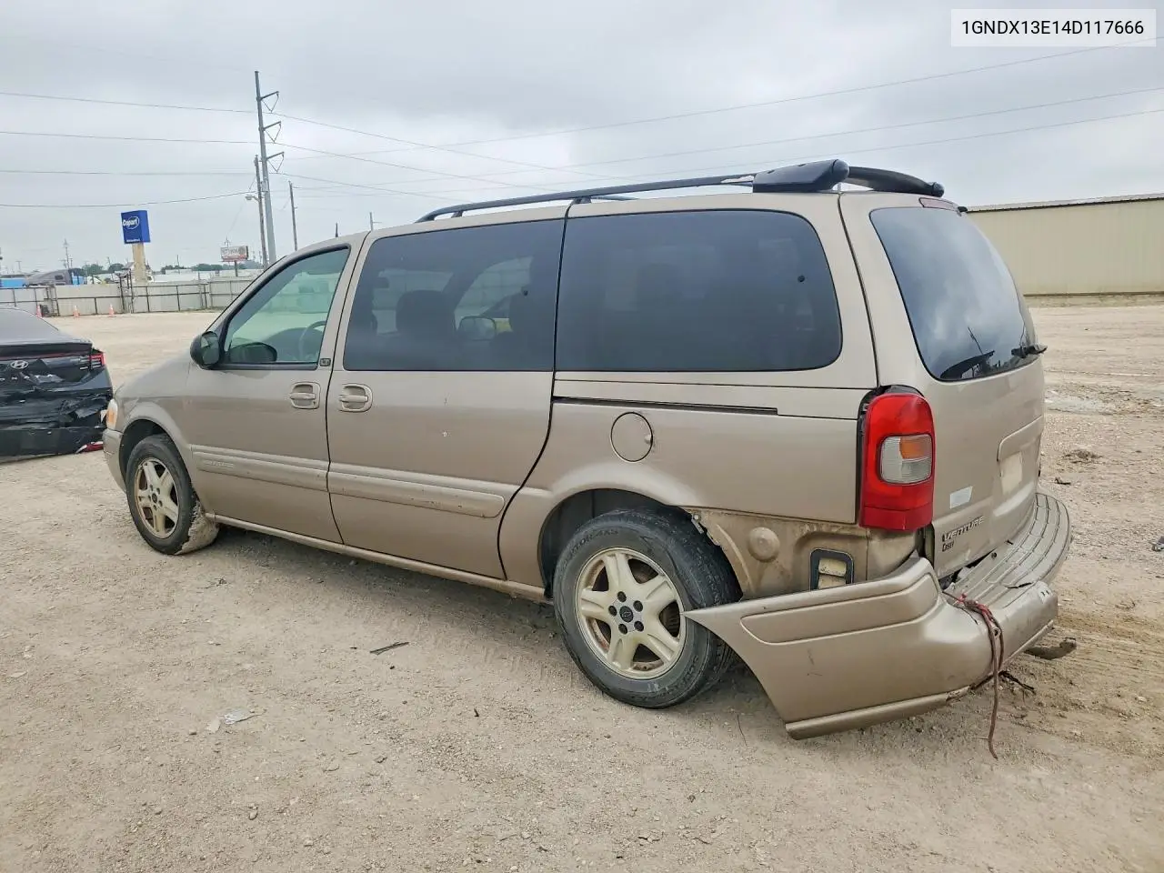2004 Chevrolet Venture Luxury VIN: 1GNDX13E14D117666 Lot: 57466576