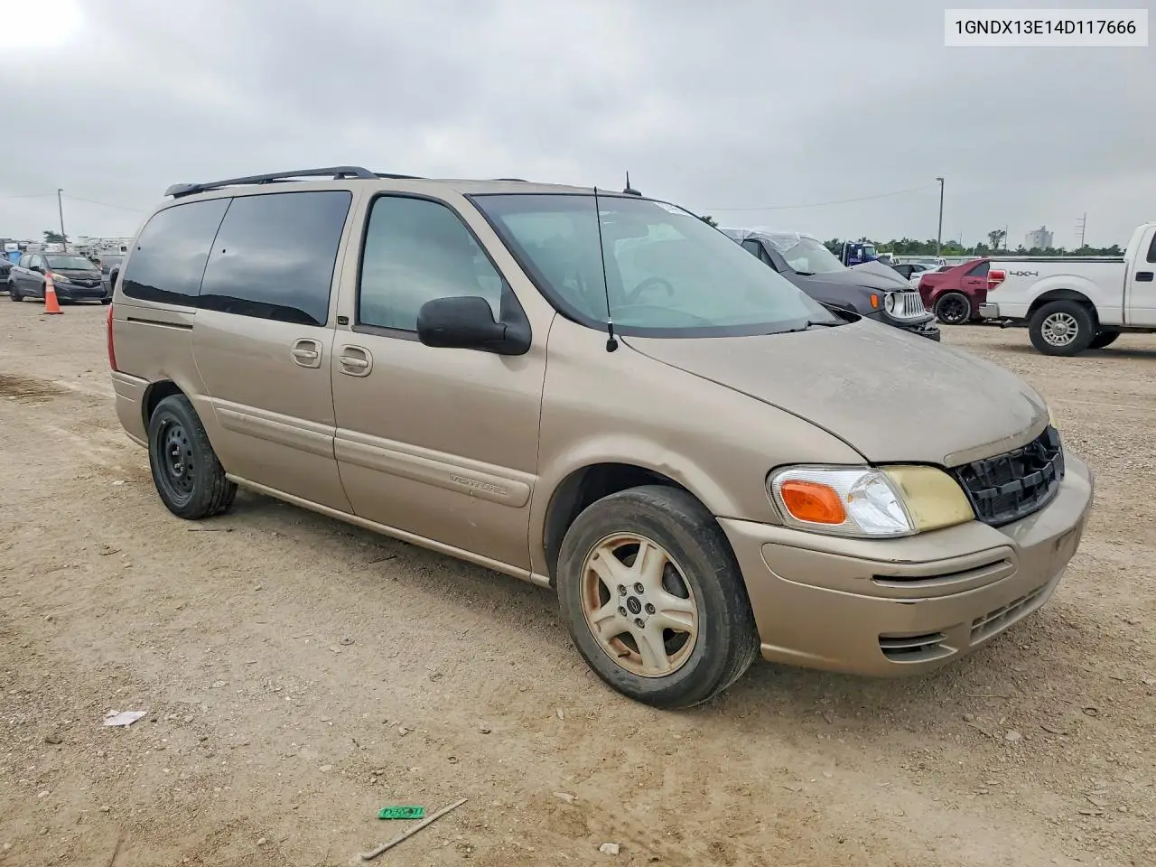 2004 Chevrolet Venture Luxury VIN: 1GNDX13E14D117666 Lot: 57466576