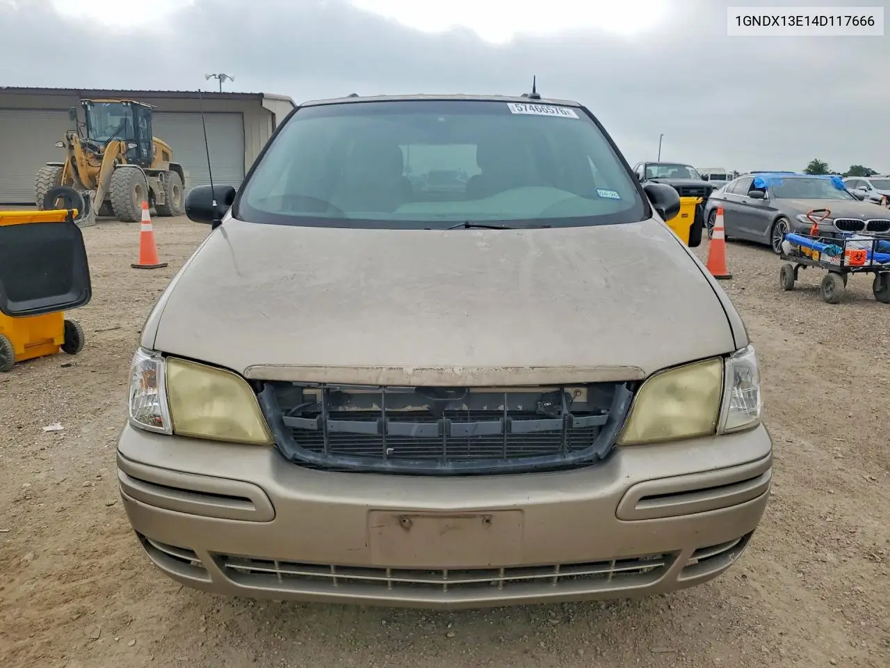 2004 Chevrolet Venture Luxury VIN: 1GNDX13E14D117666 Lot: 57466576