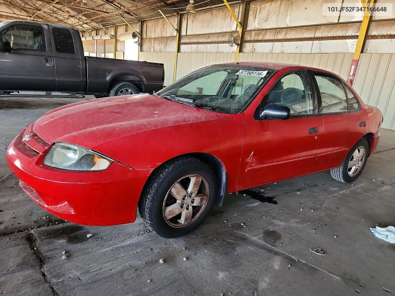 2004 Chevrolet Cavalier Ls VIN: 1G1JF52F347166648 Lot: 57768116