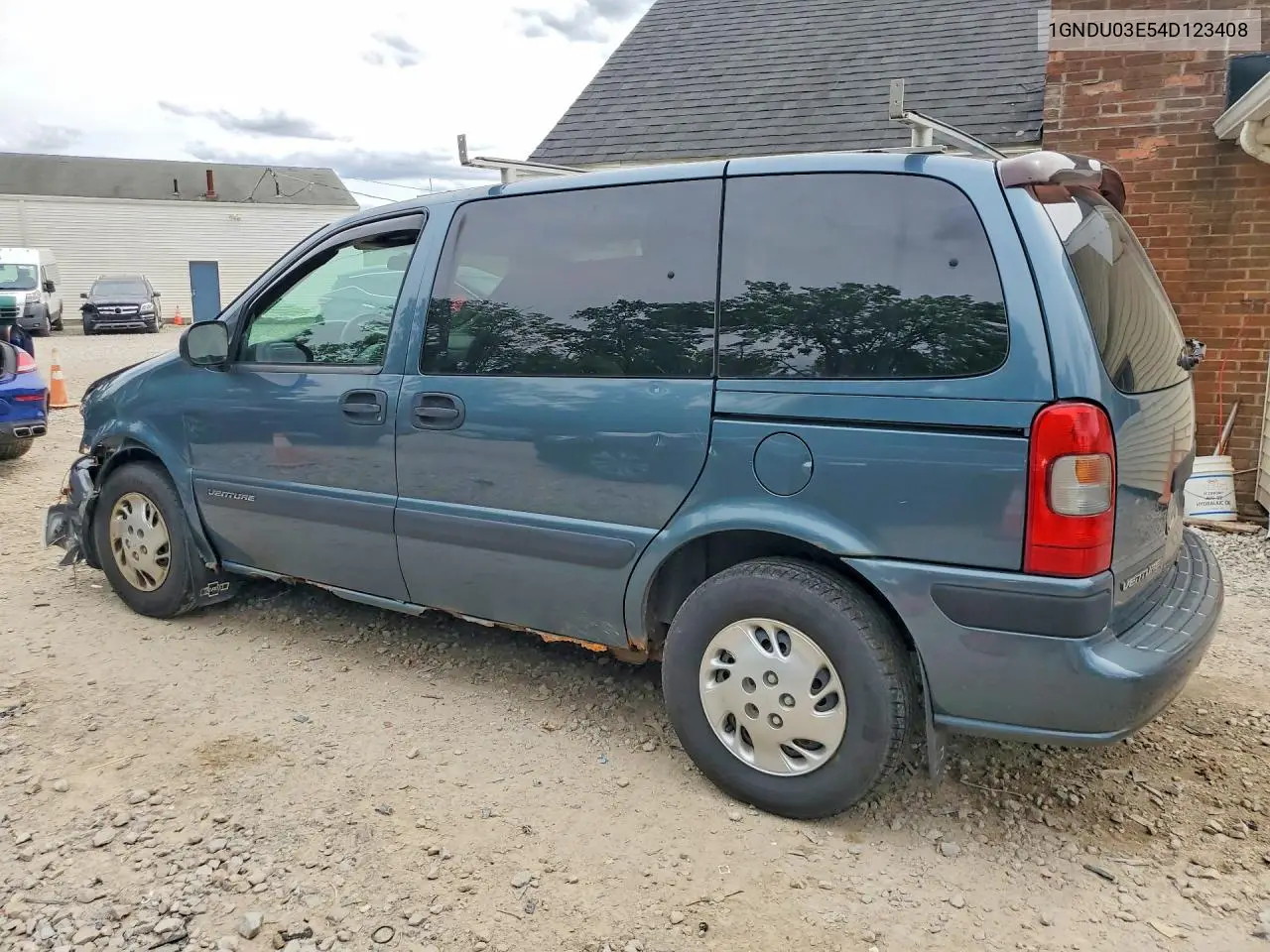2004 Chevrolet Venture VIN: 1GNDU03E54D123408 Lot: 58009296