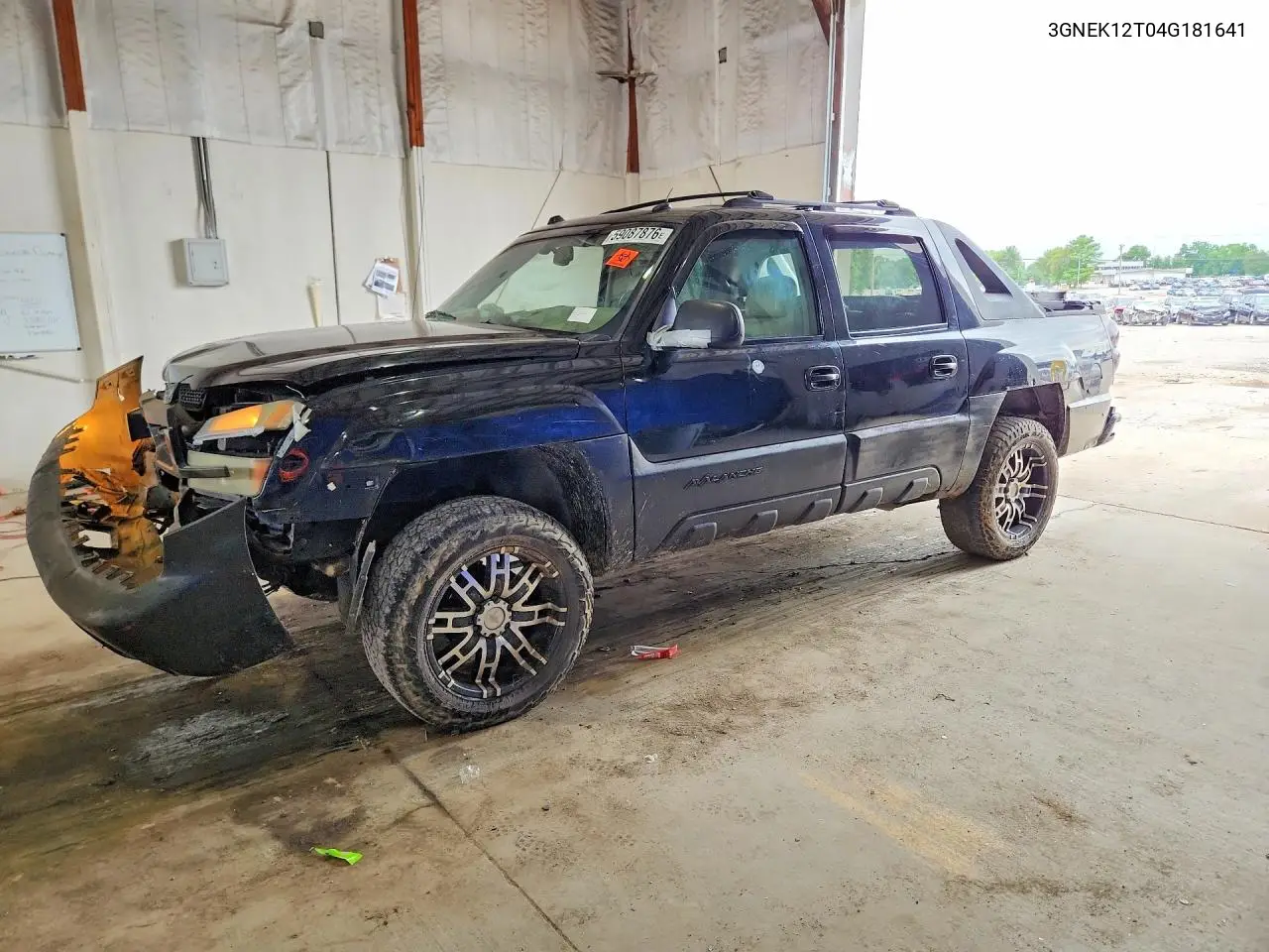 2004 Chevrolet Avalanche K1500 VIN: 3GNEK12T04G181641 Lot: 59087876