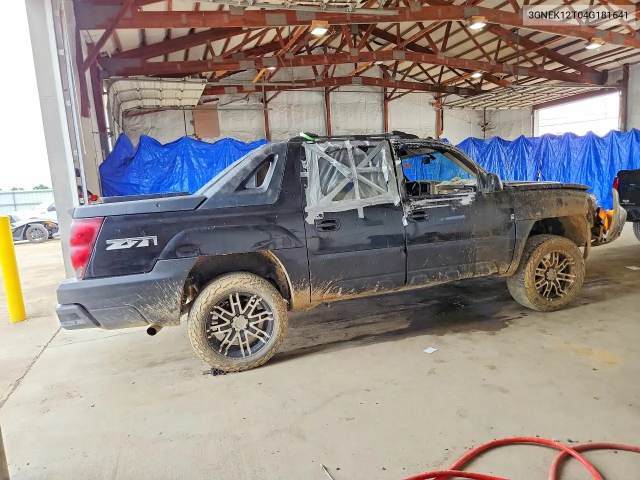 2004 Chevrolet Avalanche K1500 VIN: 3GNEK12T04G181641 Lot: 59087876