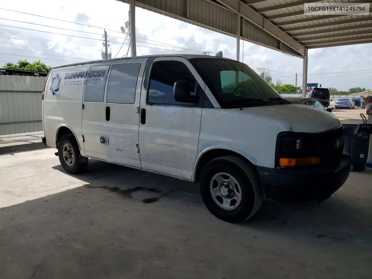 2004 Chevrolet Express G1500 VIN: 1GCFG15X141245794 Lot: 59365396
