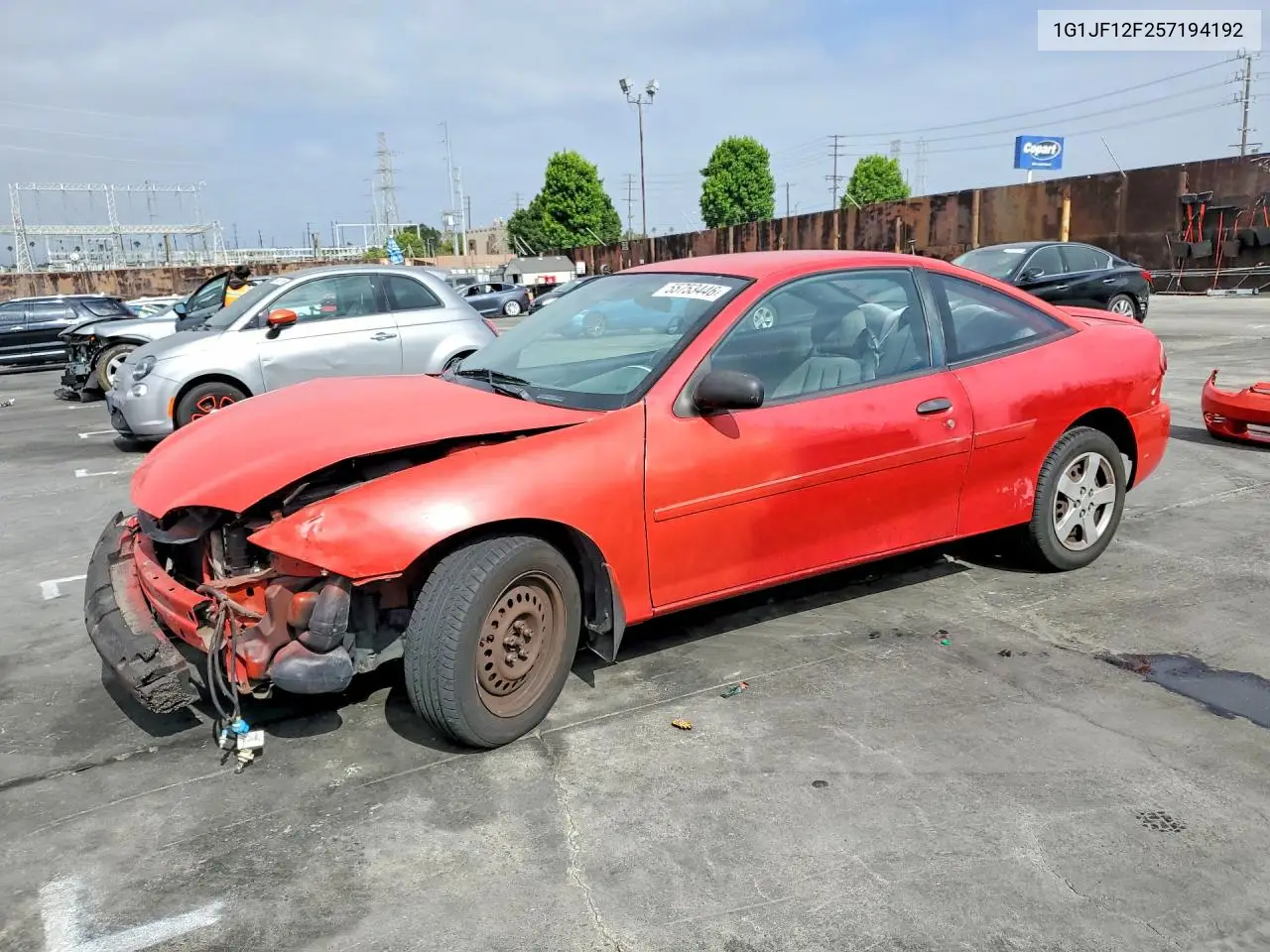 2005 Chevrolet Cavalier Ls VIN: 1G1JF12F257194192 Lot: 55753446