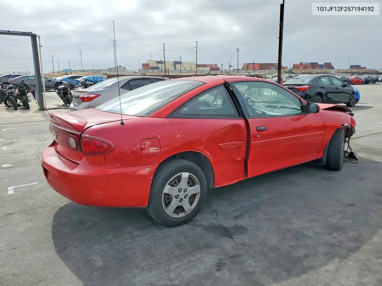 2005 Chevrolet Cavalier Ls VIN: 1G1JF12F257194192 Lot: 55753446