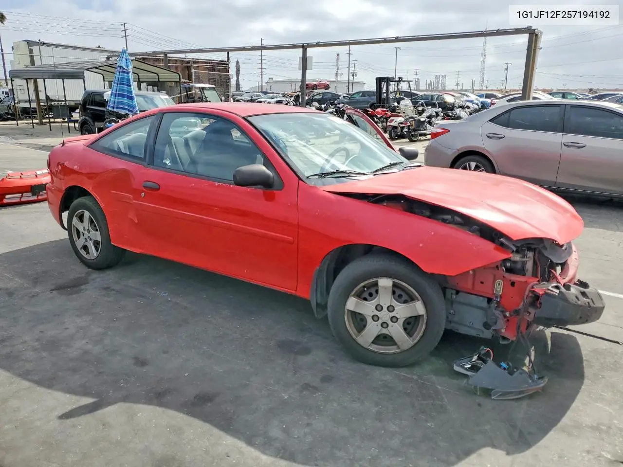 2005 Chevrolet Cavalier Ls VIN: 1G1JF12F257194192 Lot: 55753446