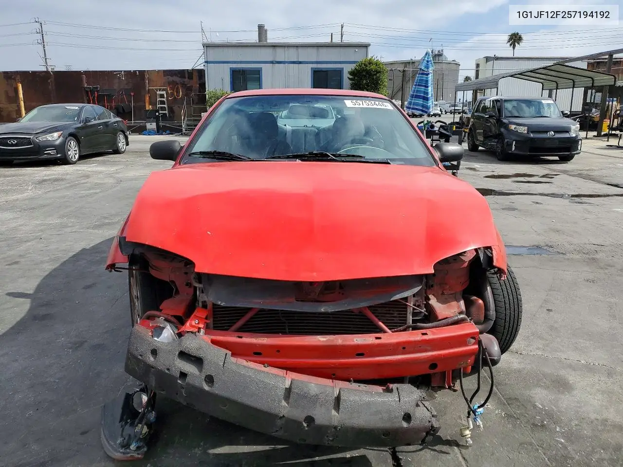2005 Chevrolet Cavalier Ls VIN: 1G1JF12F257194192 Lot: 55753446