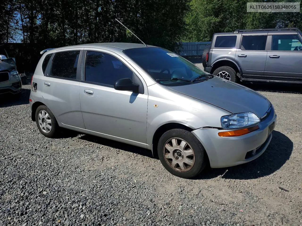2005 Chevrolet Aveo Lt VIN: KL1TG62615B348065 Lot: 55839756