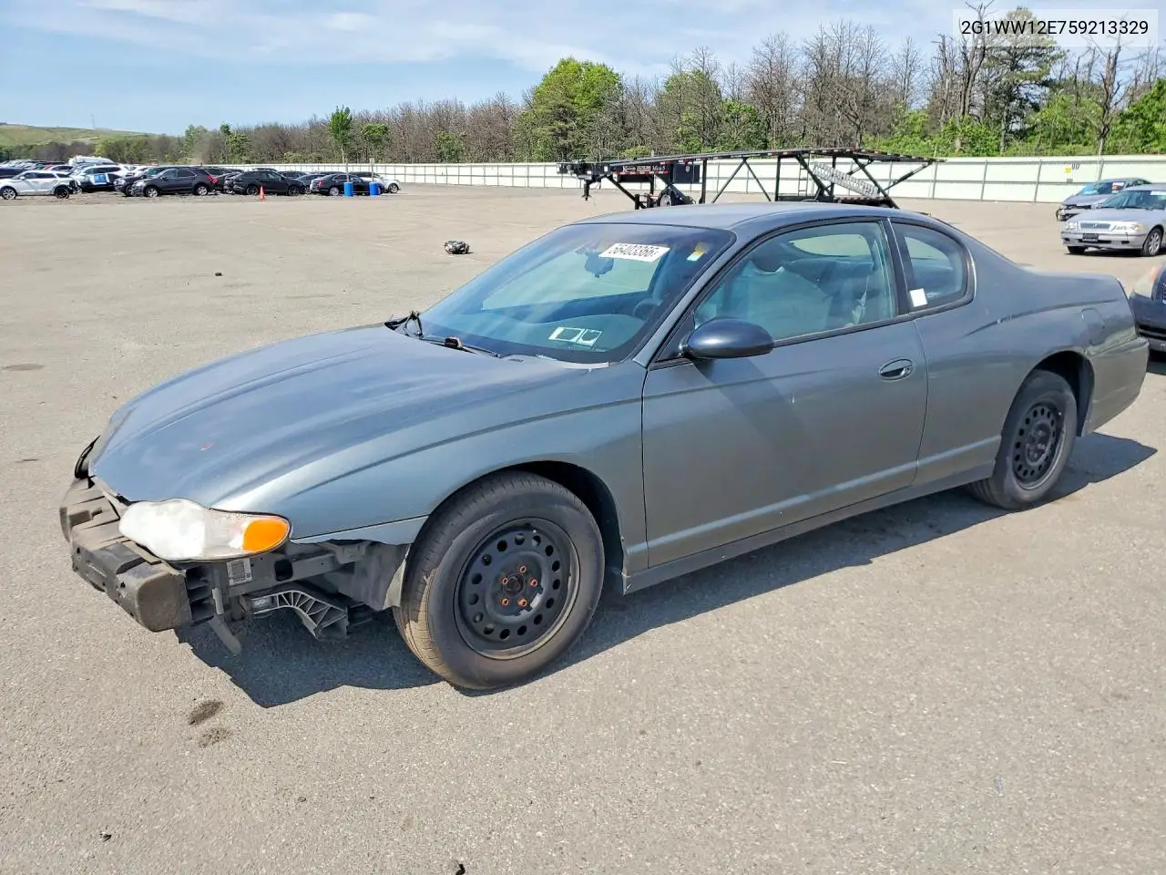 2005 Chevrolet Monte Carlo Ls VIN: 2G1WW12E759213329 Lot: 56403366