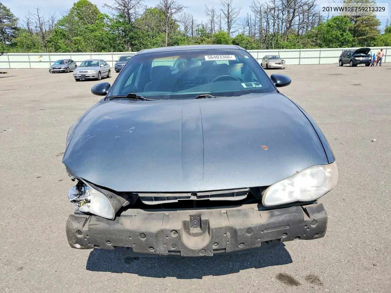 2005 Chevrolet Monte Carlo Ls VIN: 2G1WW12E759213329 Lot: 56403366